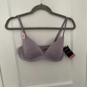 Cuddl Duds Bra- Comfy Plunge Bra 36B